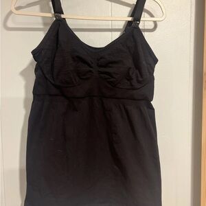 Kindred Bravely Maternity & Nursing Tank in Black - XL Busty